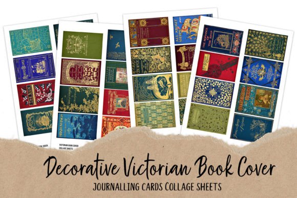 Download Vintage Victorian Book Covers ATC Cards - Atc cards Collection