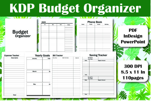Download KDP Budget Organizer Interior - Budget organizer Collection