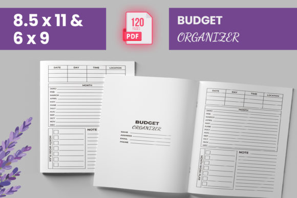 Download Budget Organizer (KDP Interior) Design - Budget organizer Collection